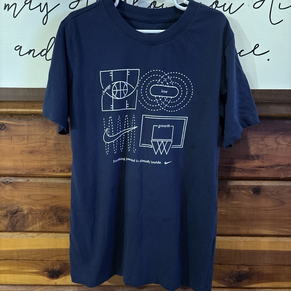 Nike Dri-FIT Navy Tee